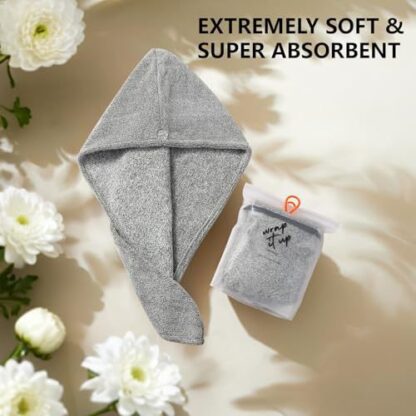 2 Pcs Thick Hair Dry Towel - Image 2