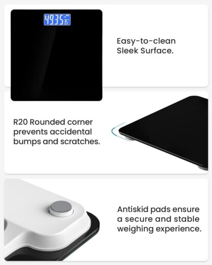 Weighing Scales Digital Electronic Bathroom Scales For Body Weight Accurate - Image 2