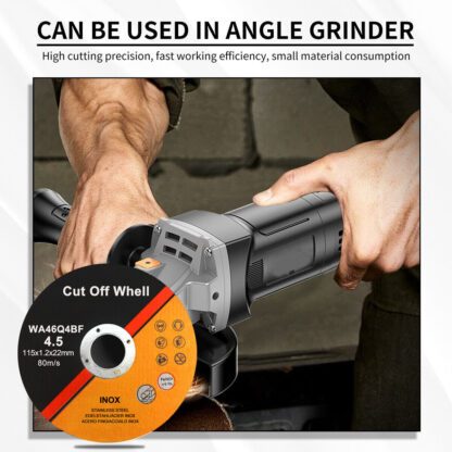 115mm ULTRA THIN 1mm METAL CUTTING BLADE DISC FOR STEEL & STAINLESS ANGLE50PCS - Image 10