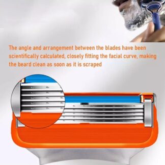 32PCS Shaving Razor Blades Refills Compatible For Fusion 5 Proglide