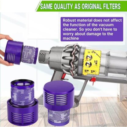 V10 Filter For Dyson,Replacement  Filter,V10 Animal,SV12 Cordless Cyclone - Image 9