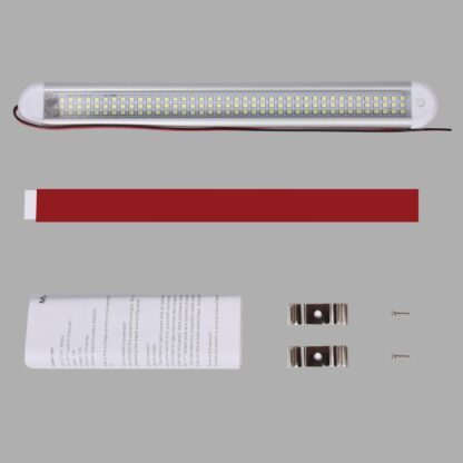 12V 120 LED Car Interior Strip Lights Bar Light Car Van Caravan Boat Home Bus UK - Image 2