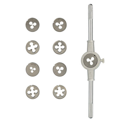 20pcs Hand Tap And Die Set Screw Thread Reamer M3-M12 Twist Drill Bit Tool Kit - Image 5