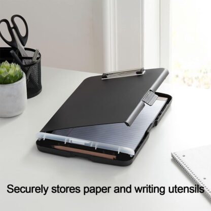 Clipboard With Storage Case Plastic A4 Clipboard Storage Box For School&office - Image 9