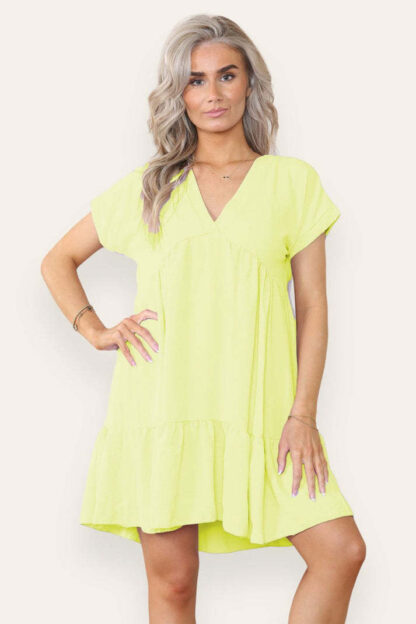 Fancy Style Tiered Smock Dress - Image 6