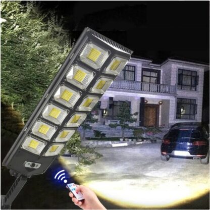 Commercial  504 LED Outdoor Dusk To Dawn Solar Street Light Road Lamp - Image 2