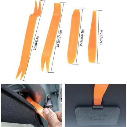900Pcs Car Body Trim Clips Plastic Push Pin Rivet Screw Panel Fasteners Interior - Image 9