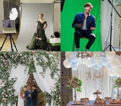 Adjustable Photography Background Support Stand Photo Backdrop Crossbar Kit - Image 9