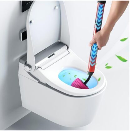 1-2 Pcs Toilet Plunger Stainless Toilet Clog Remov High Pressure Toilet Unblock - Image 2