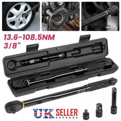 Square Drive Torque Wrench Ratchet 13.6-108.5Nm 10-80Ft-Lb 3 In 1 - Image 8
