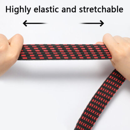 5XHeavy Duty Elastic Luggage Bungee Rope Cords Strap Strong Hook Car&Bike Tie UK - Image 6