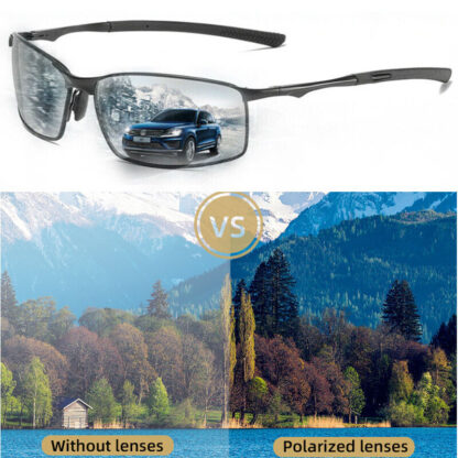 Mens Polarized Polarised Sunglasses UV400 Pilot Sport Glasses Driving Eyewear - Image 7