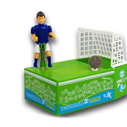 Electric Soccer Player Goal Kicking Football Piggy Bank Coin Money Saving Box - Image 4