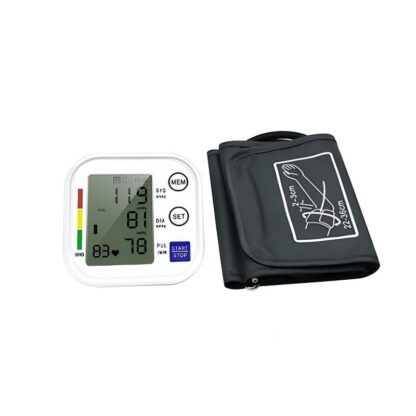 Multifunctional Home Blood Pressure Monitor With Cuff To Record Measurements And Track Heart Rate - Image 5