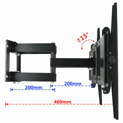 TV Wall Bracket Mount Tilt Swivel  LG 32 40 43 50 55 65 70 Inch - Image 3