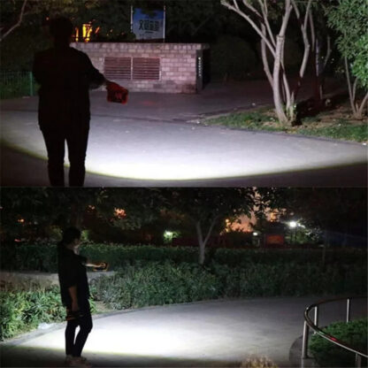 2X LED Work Light USB Rechargeable Torch Inspection Camping Lamp Security Light - Image 9