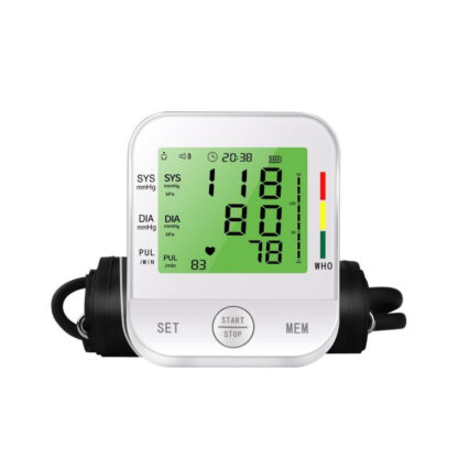 Home Arm Blood Pressure Monitor With Large Arm Cuff, Voice Announcement, Three-color Backlight And Large Display - Image 2