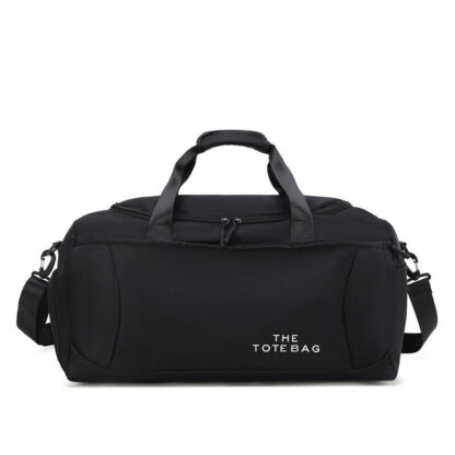 52x27x25cm Large Black Sport Gym Tote New Duffle Bag Travel Work Gear Bag - Image 10