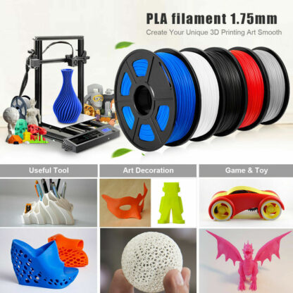 3D Printer Consumables PLA Plus 1.75mm 1KGRoll High Temperature Roll Printing Color - Image 4