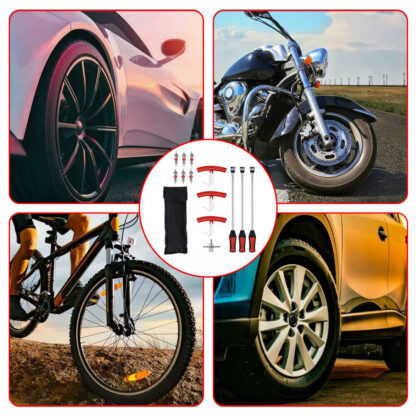 Tyre Levers Spoon Set Heavy Duty Car Bike Motorcycle Tire Changing Tool Kit UK - Image 6