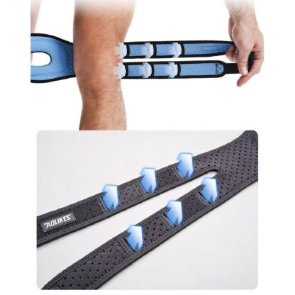 Pressurize Patella Knee Brace Adjustable Patellar Tendon Support Strap & Gel Pad - Image 9