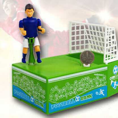 Electric Soccer Player Goal Kicking Football Piggy Bank Coin Money Saving Box - Image 5