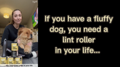 Lint Roller For Clothes Pet Hair Remover Sticky Refills Carpet Dog Cat Fluff Fur - Image 4