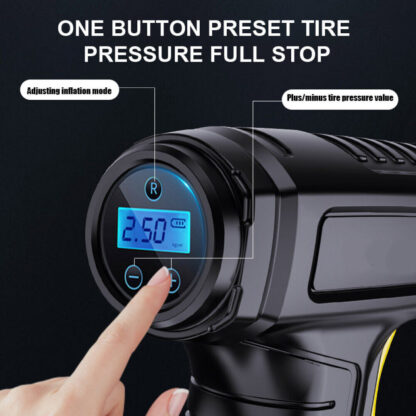 Cordless 12V Electric Car Tyre Inflator Pump Portable Tire Air Compressor Pump - Image 3
