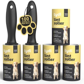Lint Roller For Clothes Pet Hair Remover Sticky Refills Carpet Dog Cat Fluff Fur