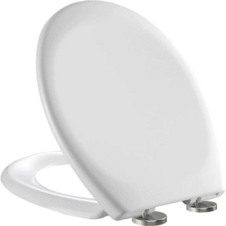 Soft Close Toilet Seat, Toilet Seat with Quick Release for Easy Clean