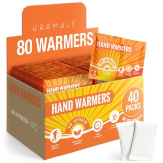 80 Hand Warmers (40 Packs) for Pockets, Gloves, Hiking, Golf, Football, Outdoors