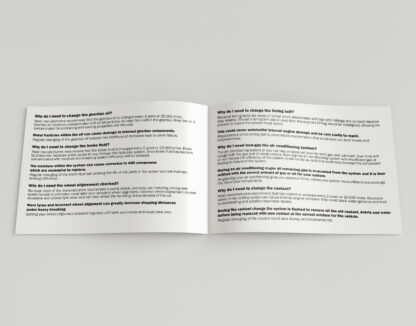 20 x Premium Service Book Blank History Books Car Maintenance Record Replacement - Image 3