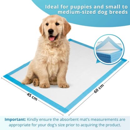 100 Large Puppy Training Trainer Train Pads Toilet Pee Wee Poo Dog Pet Cat Mats - Image 4